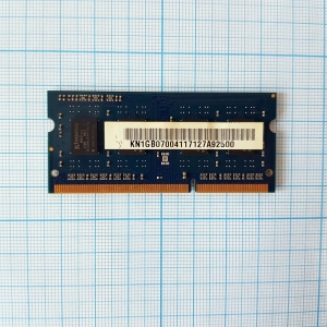 ����������� ������ ��� �������� Kingston ACR128X64D3S1333C9 1GB DDR3 SODIMM 204pin PC3-10600S 1333MHz