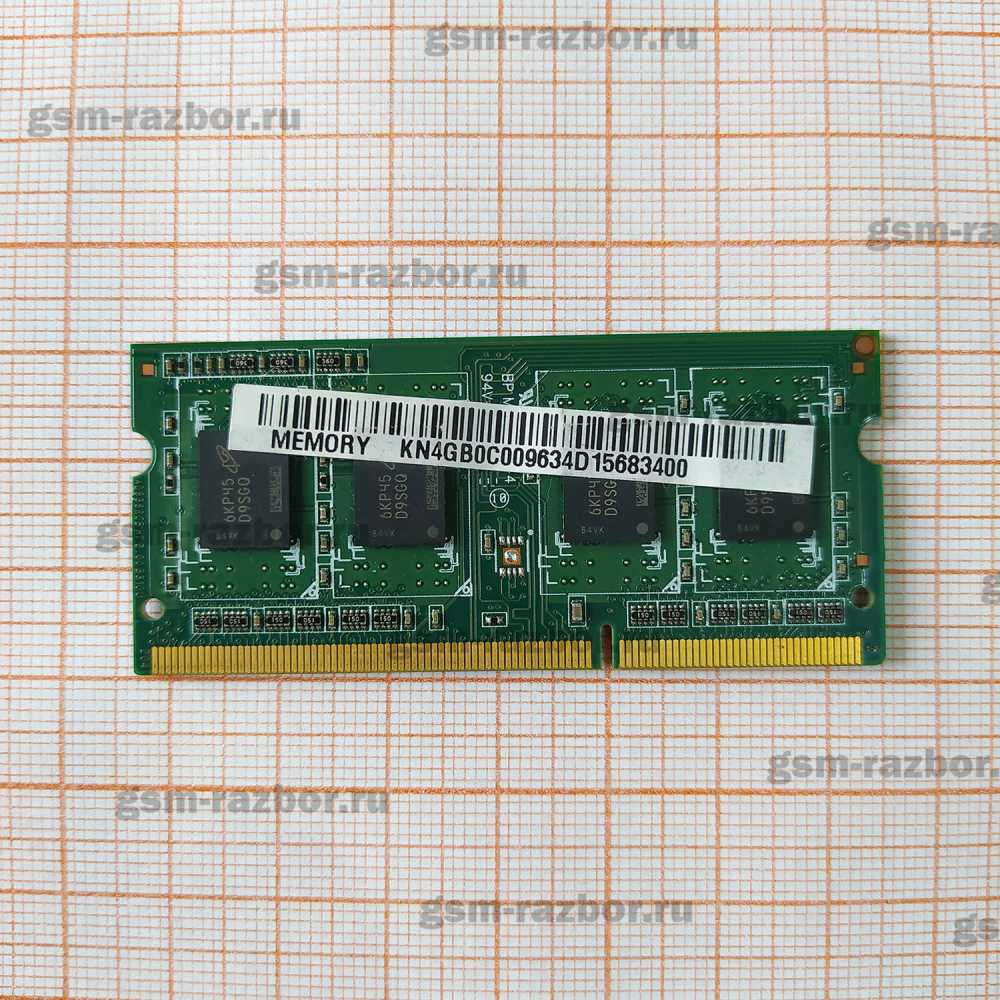 ����������� ������ ��� �������� ADATA AO1L16BC4R1-BQSS 4GB DDR3L-1600MHz SODIMM PC3L-12800S-11. �/� � �������