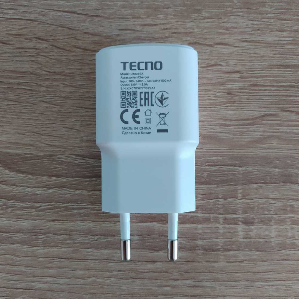 ���� ������� 10W ��� Tecno Spark GO 2024 ��������