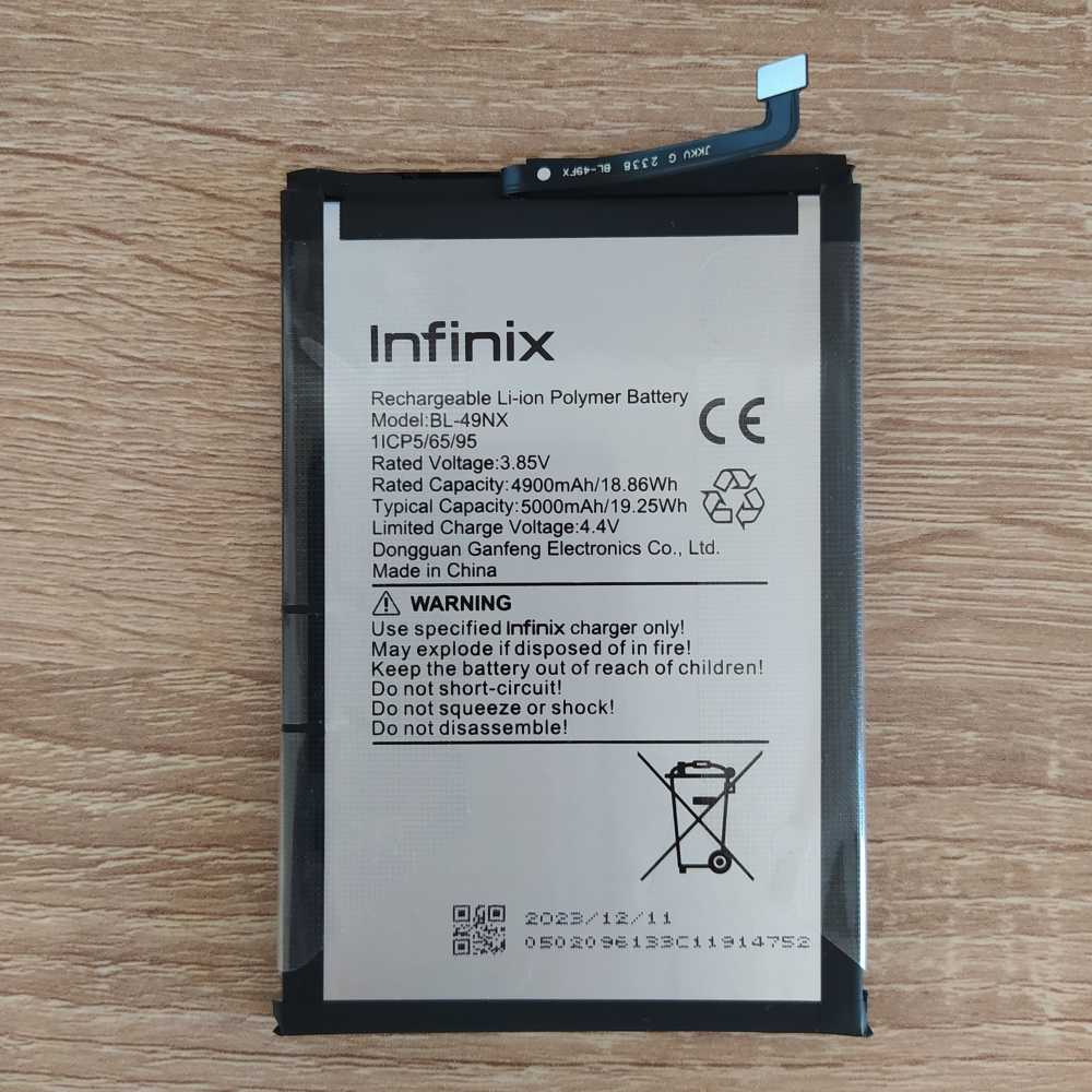 ����������� BL-49NX ��� Infinix SMART 8 Pro X6525B �������� �����