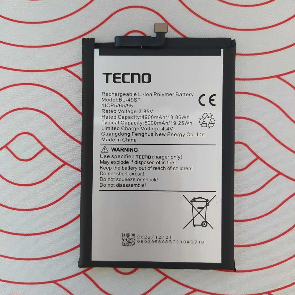 ����������� BL-49ST ��� Tecno Spark 20c BG7n �������� �����